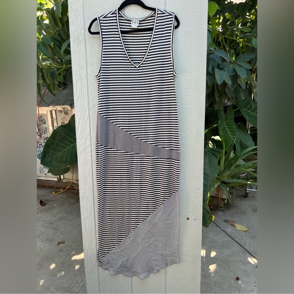 Haute hippie silk striped dress